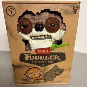 ZURU Fuggler Funny Fart Face Ugly Monster Plush - Suspicious Fox Chase